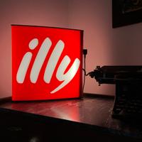 Insegna originale Illy caffé