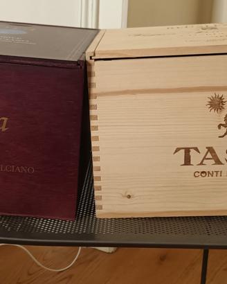 cassette porta vino 