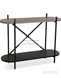 CONSOLLE MODERNA NUOVA CHIUSA ANCORA IN SCATOLO