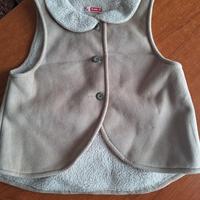 Gilet beige bianco Du Pareil au Même (Dpam) nuovo