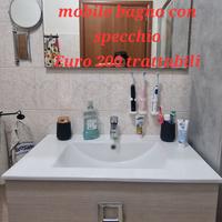 Mobile bagno completo di specchio 