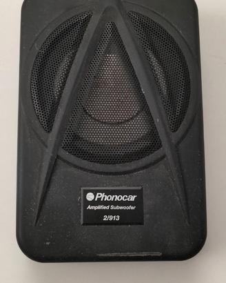 Subwoofer Thunder 200mm amplificato 160W extraflat