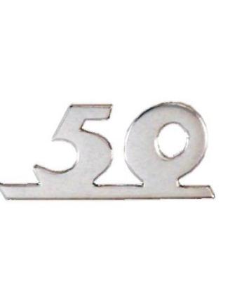 Targhetta anteriore Vespa 50 Special