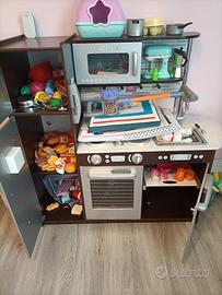 cucina attrezzata più lavanderia