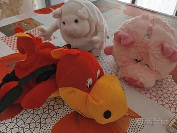 Pupazzi peluche con cerniera