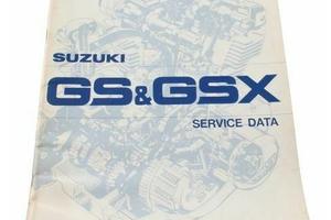Dati di servizio Suzuki GS 250 1000 e GSX 250