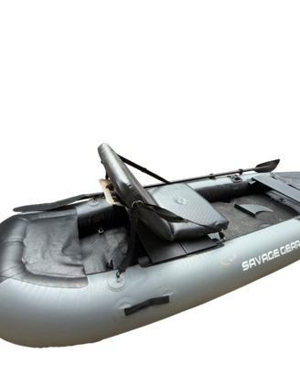 Kayak gonfiabile Savage Gear da pesca + pagaie e p