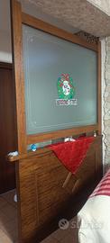 parete divisoria in legno