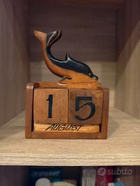 Calendario in legno 