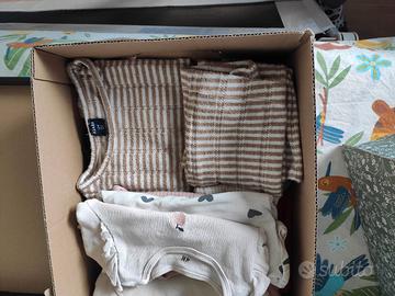 Box abbigliamento bambina da tg 62 a tg 80 