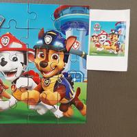 2 Puzzle Vari Personaggi Paw Patrol - Mare