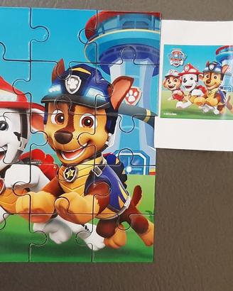 2 Puzzle Vari Personaggi Paw Patrol - Mare