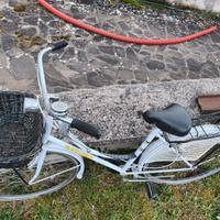 Bicicletta da passeggio con cestello