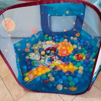 Tenda da gioco con palline