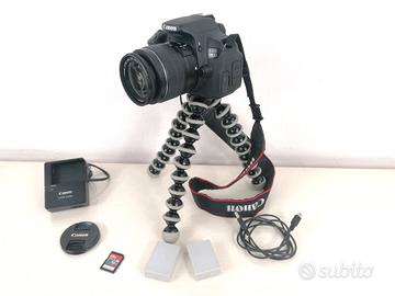 Canon 700D Touch Screen Video Full HD COME NUOVA