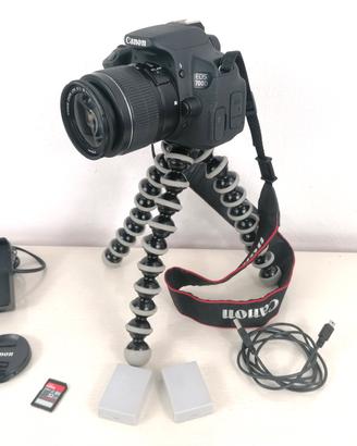 Canon 700D Touch Screen Video Full HD COME NUOVA