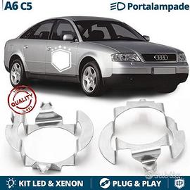 ADATTATORI montaggio KIT LED H7 per Audi A6 C5