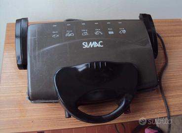 Simac piastra elettrica bistecchiera