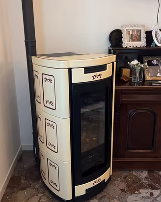 Stufa a pellet 30 KW Moretti