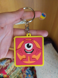 Portachiavi disney mike monsters & co Nuovo