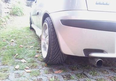 Terminale di scarico sportivo Fiat Punto 2 