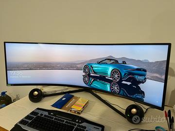Monitor Gaming Samsung Odyssey G9 Curvo C49G93 49”