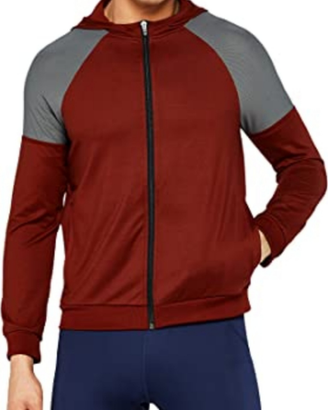 Activewear Felpa Sportiva con Cappuccio Uomo