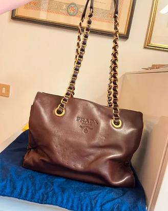 Borsa a Spalla Prada Milano in Pelle