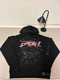 Felpa Spider con cappuccio - nuova