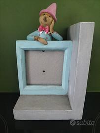 cornice portafoto da tavolo pinocchio