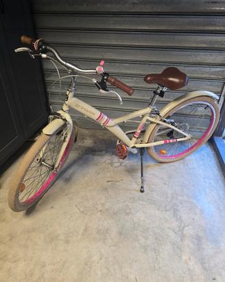 Bicicletta Bambina 24 pollici B'Twin Poply 500