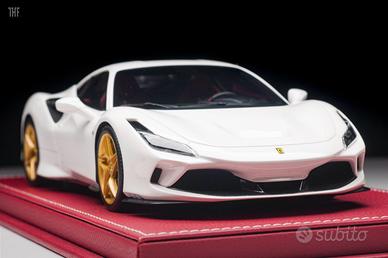 Ferrari F8 Tributo 1:18 – BBR (Bianco Cervino)