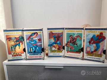 VHS RARI SUPER EROI MARVEL