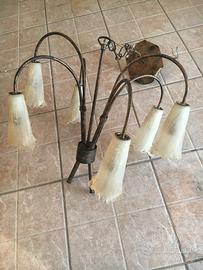 Lampadario (stile rustico / vintage)