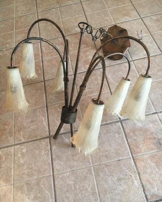 Lampadario (stile rustico / vintage)