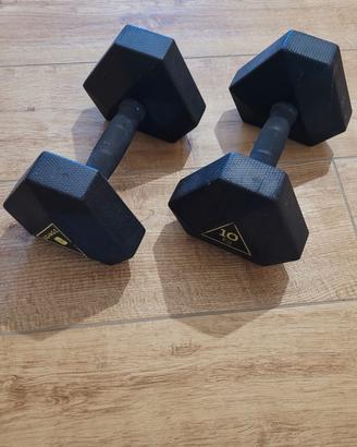 Coppia manubri Decathlon 10 kg