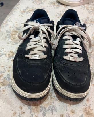Scarpe air force 1 blu e bianco