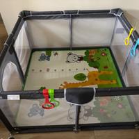 Box bimbi con maniglie e tappetino