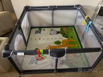 Box bimbi con maniglie e tappetino