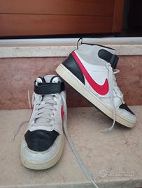 Scarpe Nike court Borough Mid 2 GS numero 39