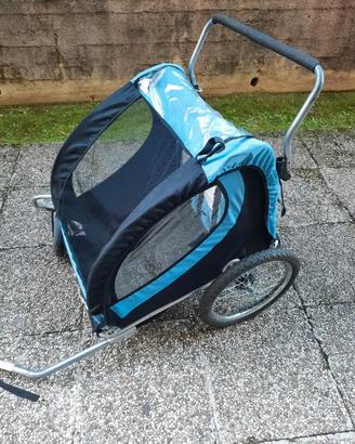 Carrello bici per bambini