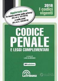 Codice penale e leggi complementari -L. Alibrandi
