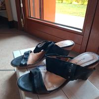 Sandali con zeppa donna Airstep vera pelle 37 nuov