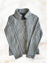 Giacca Cardigan Blauer Doppio Petto Grigio Donna S