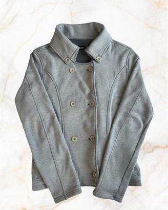 Giacca Cardigan Blauer Doppio Petto Grigio Donna S