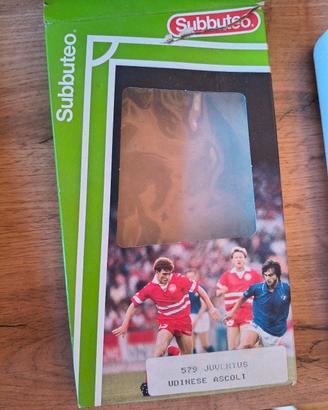 subbuteo originale anni 80 Juventus Ascoli udinese