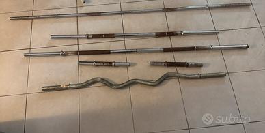 Set Bilancieri e Manubri 28mm Palestra Home Gym