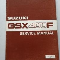 SUZUKI GSX 400 F 1983 manuale officina originale