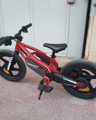 Bici ducati elettrica bimbo