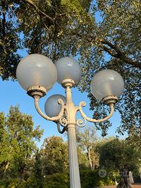 Lampioni da giardino a 4 luci – stile classico